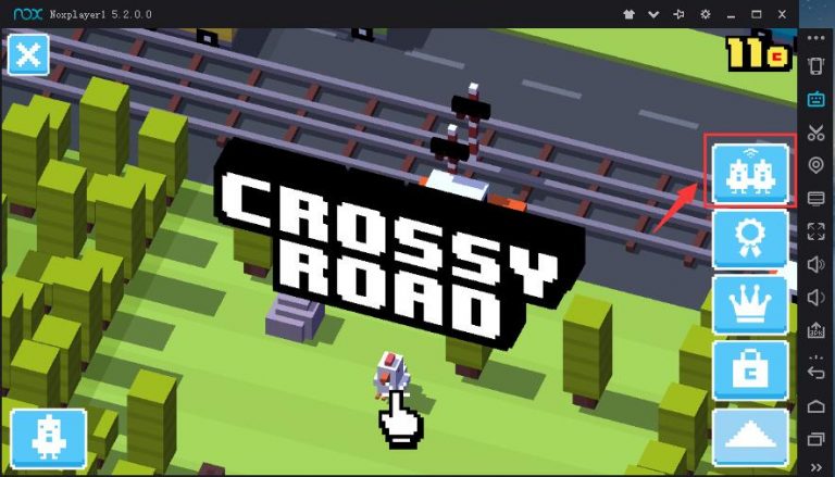 can you play multiplayer on the 2.4 version on crossy road