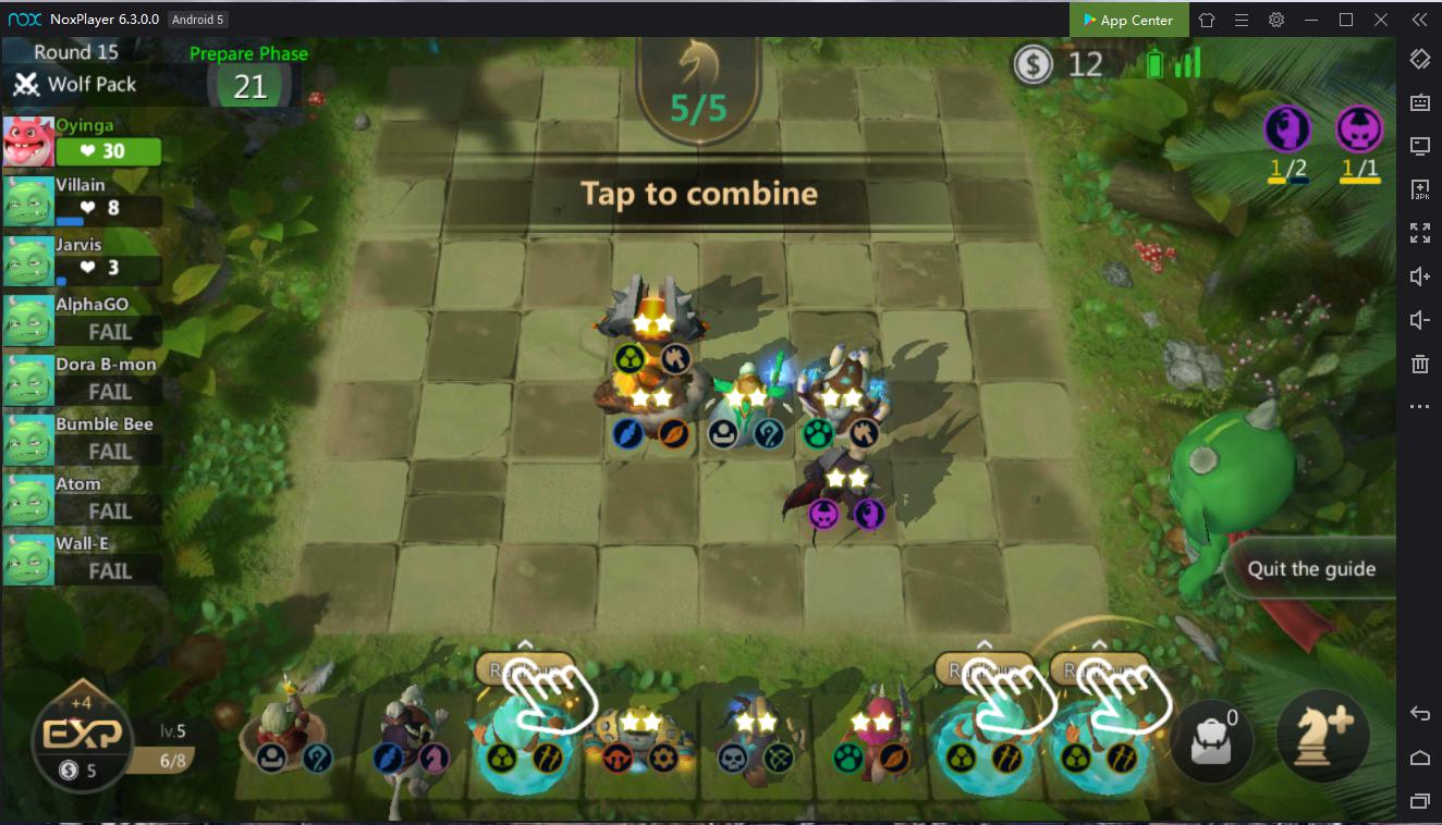 Auto chess mobile комбинации