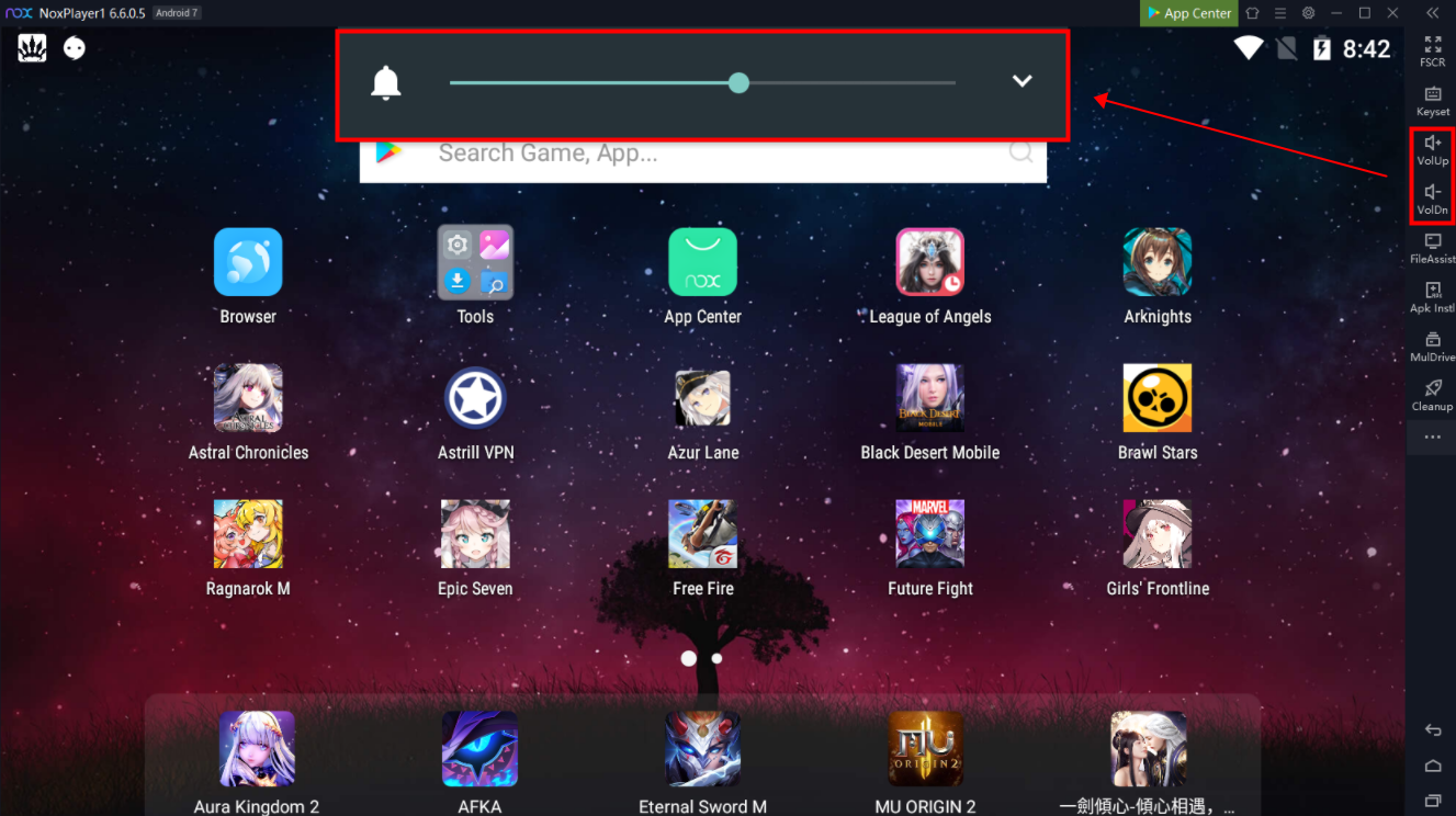 how to rotate screen in andy emulator mac