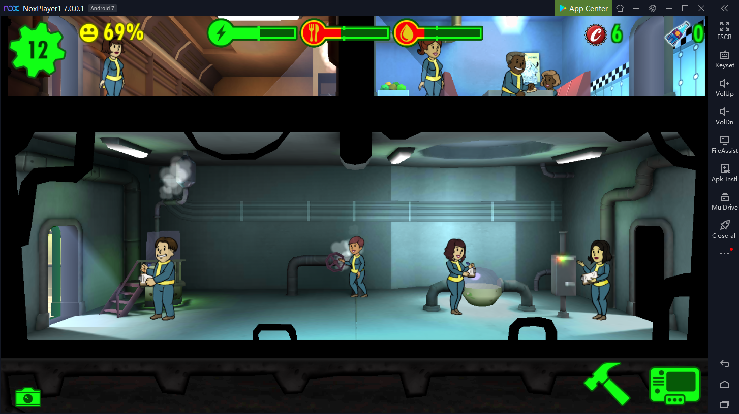 andyroid emulator fallout shelter
