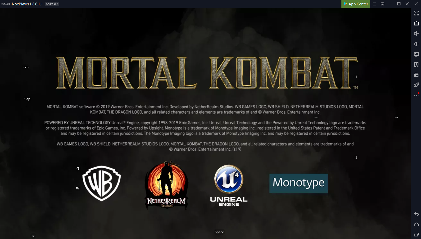 mortal kombat 9 pc keyboard controls
