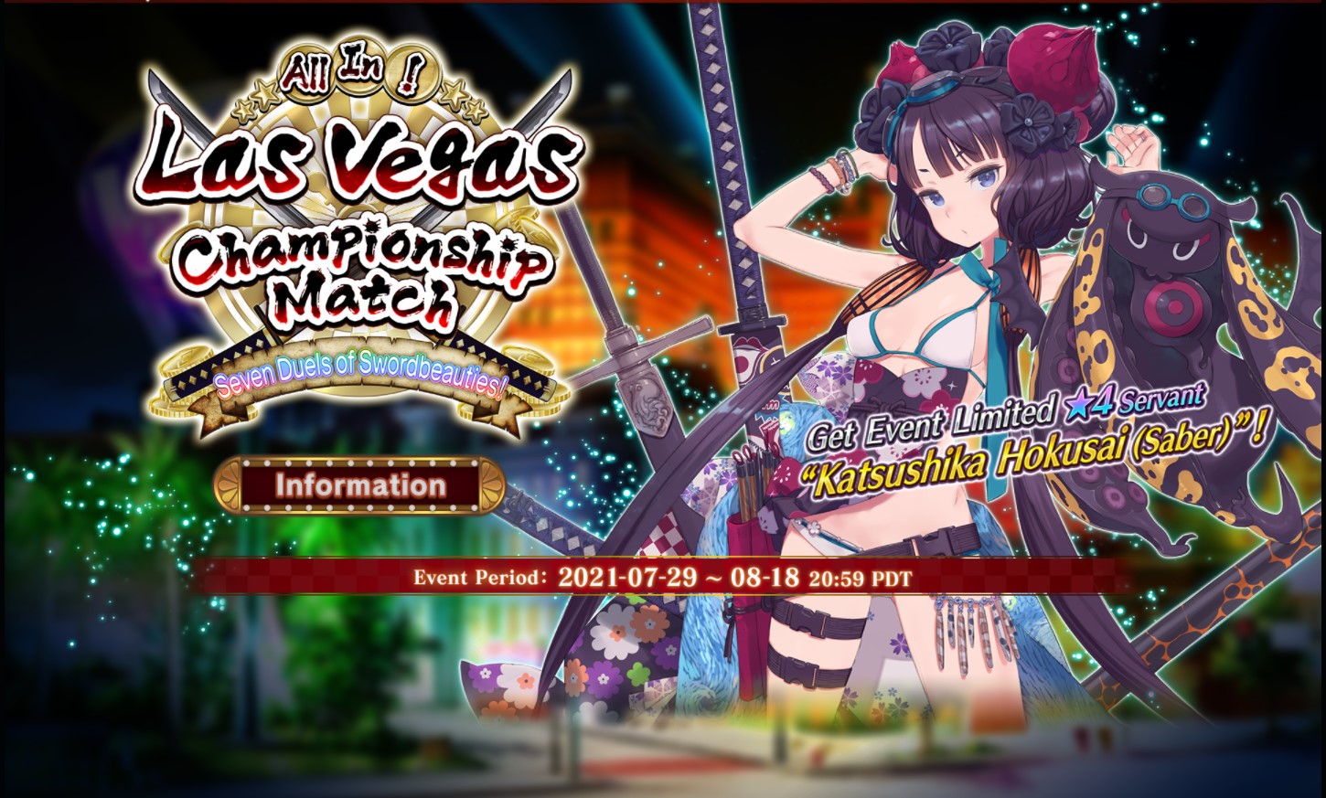 All In Fate Go Summer 21 Las Vegas Championship Match Event Guide On Pc Noxplayer